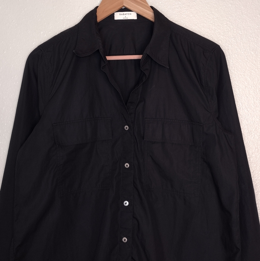 Babaton Black Button Down Shirt - image 4